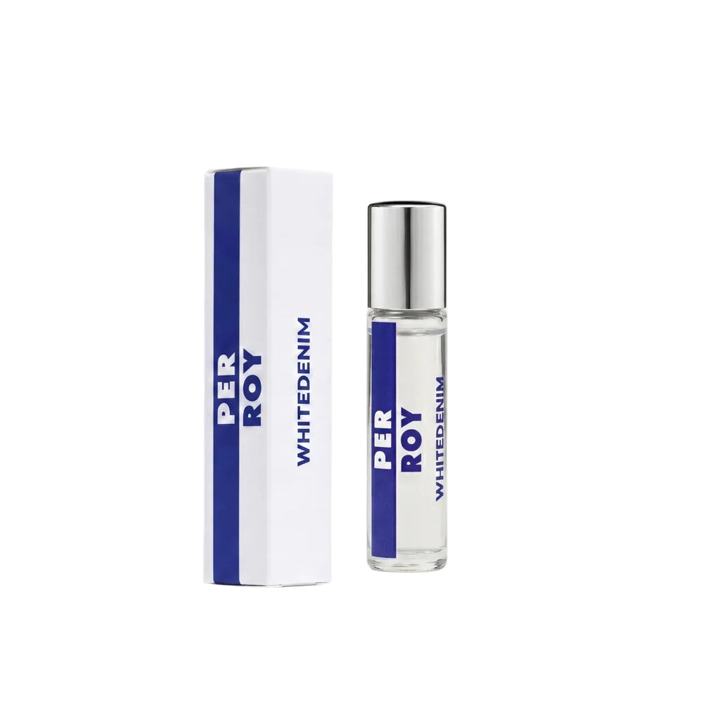 Perroy WHITEDENIM Eau de Parfum met witte flacon bij Parfas 15 ml