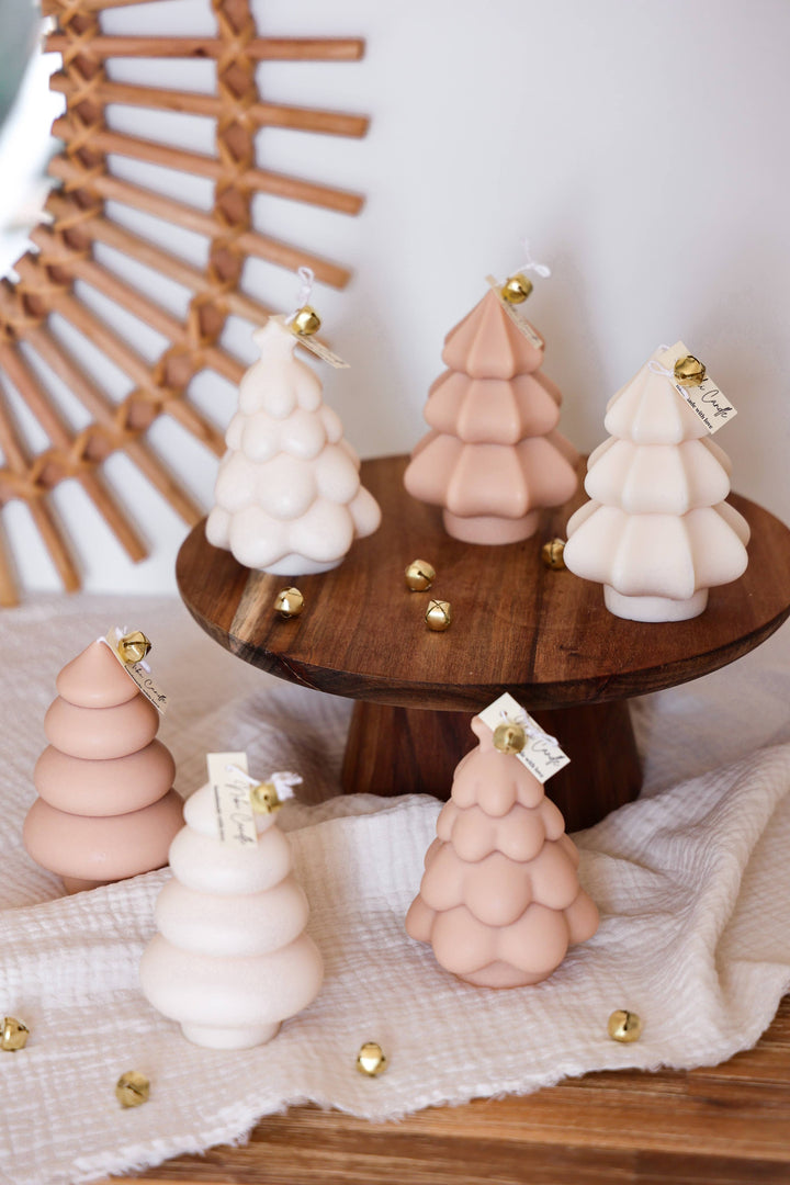 Classic Christmas tree candle