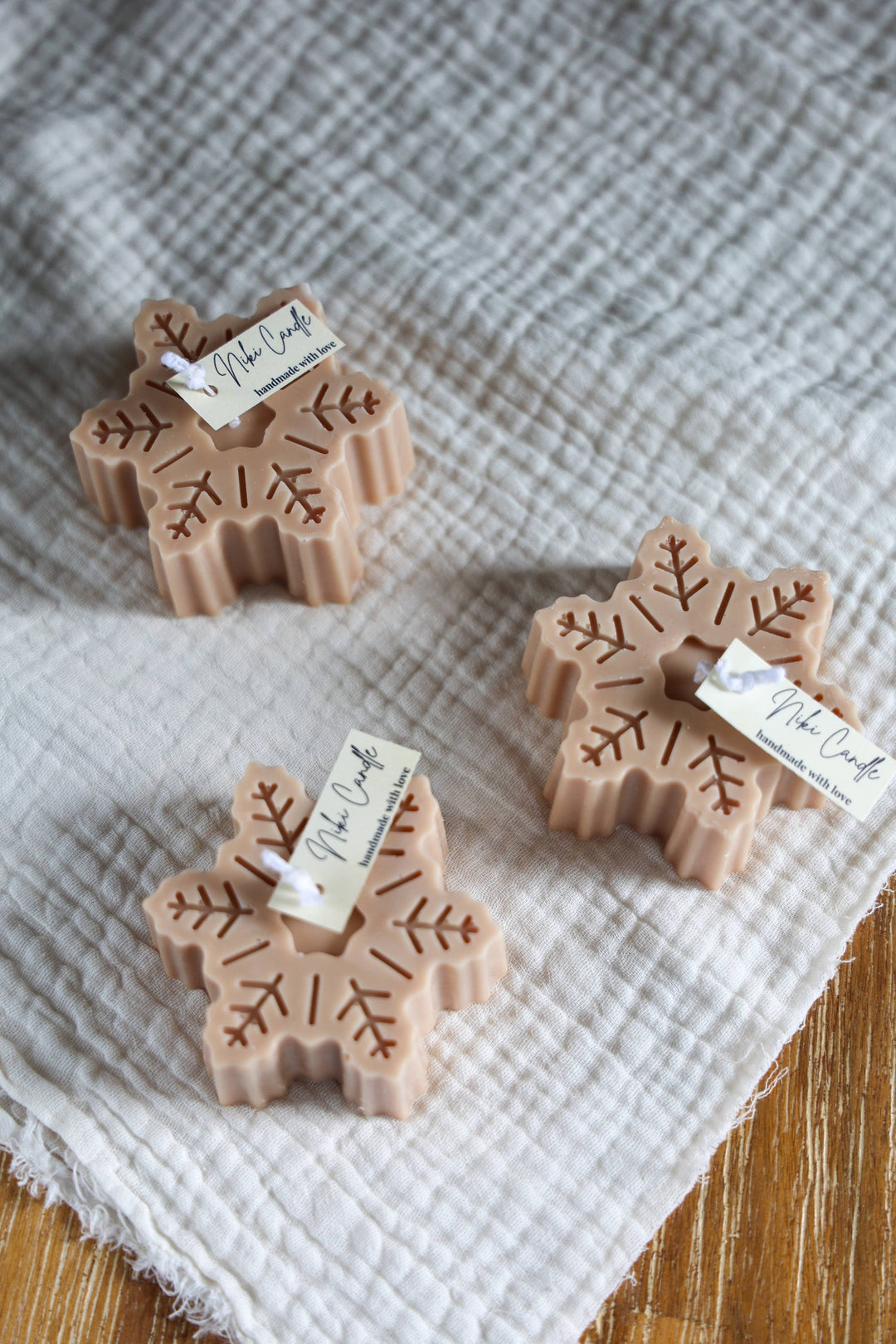 Sneeuwvlokkaars - handgemaakt