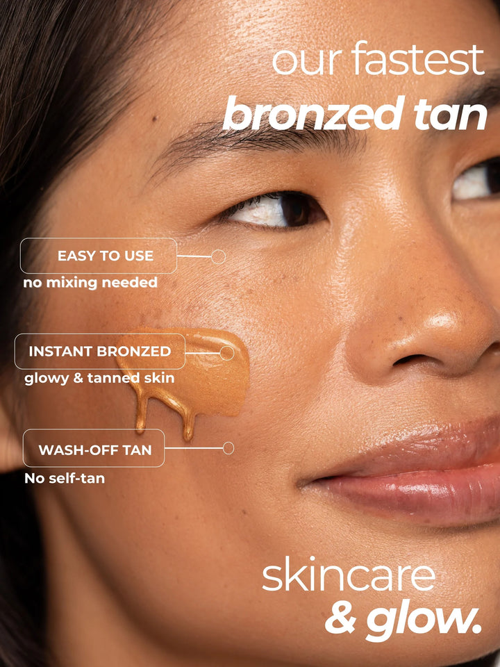 Instant Bronzing Face Serum Dark