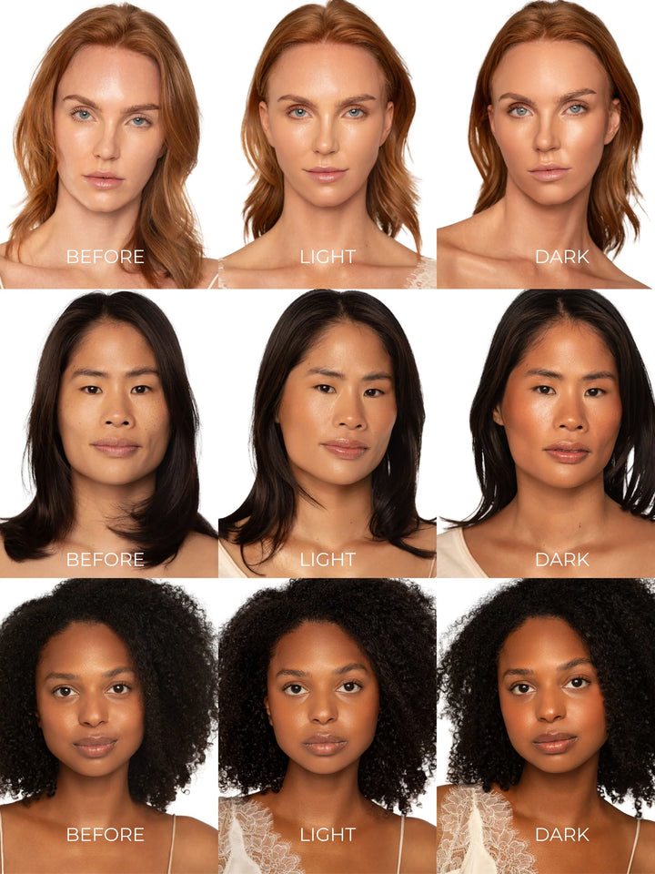 Instant Bronzing Face Serum Dark