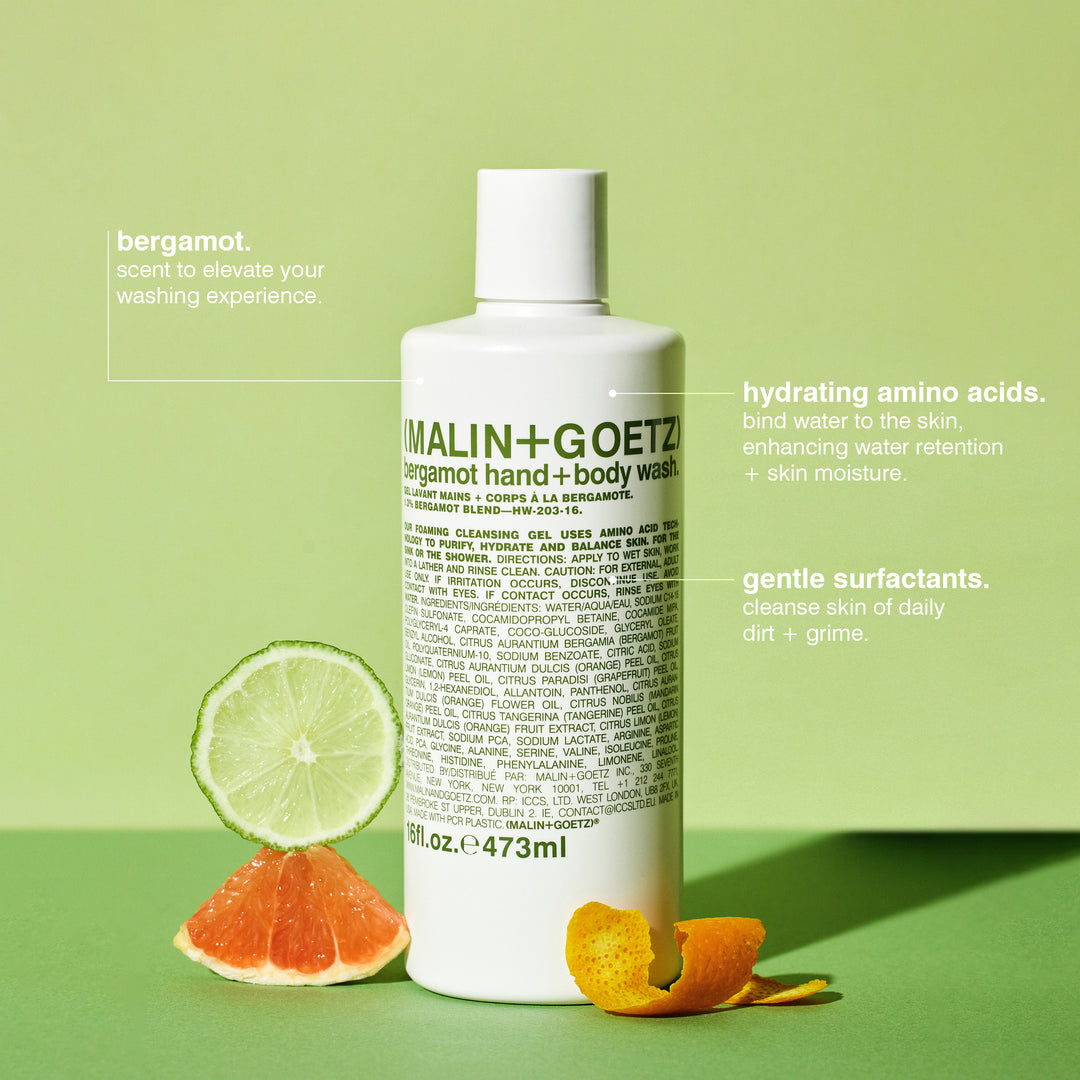 Bergamot Hand+Body Wash